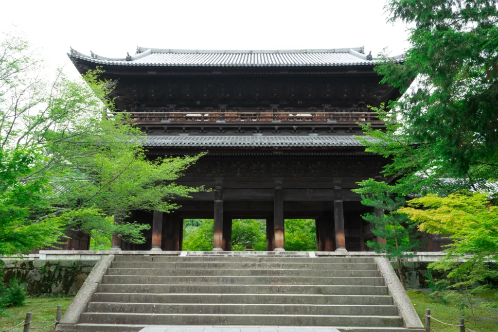 zen temple sanmon gate entrance traditional architecture sacred threshold japan