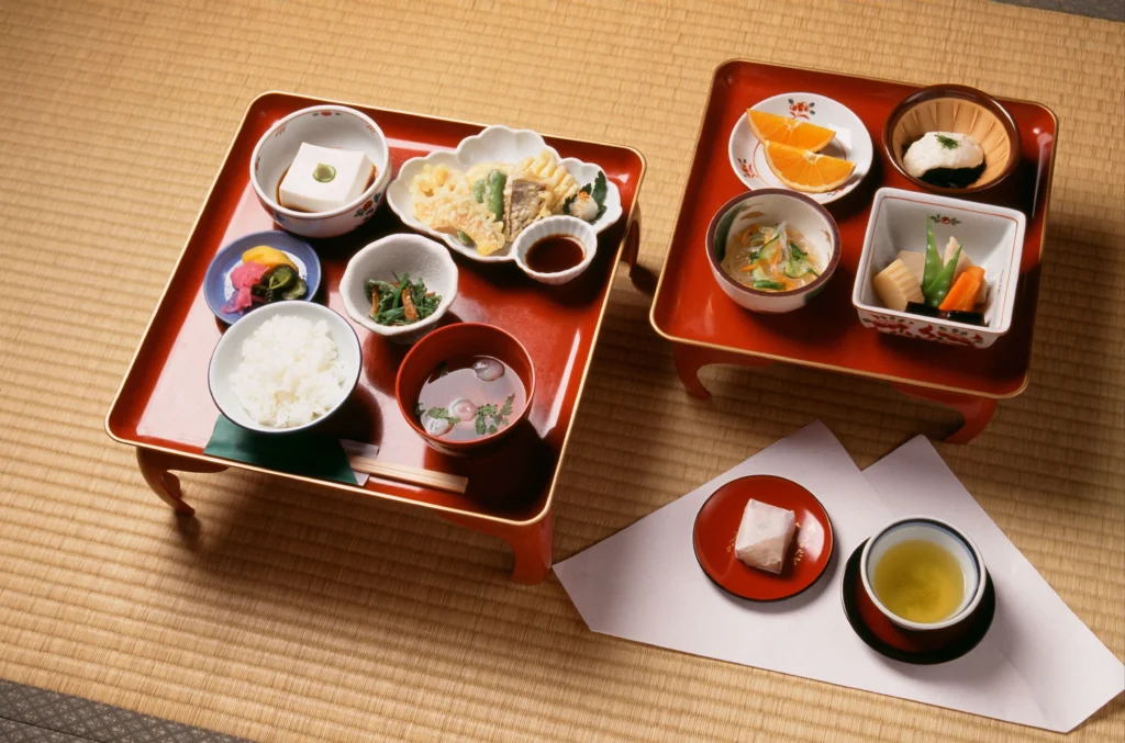 shojin ryori zen vegetarian cuisine kyoto traditional meal temple food