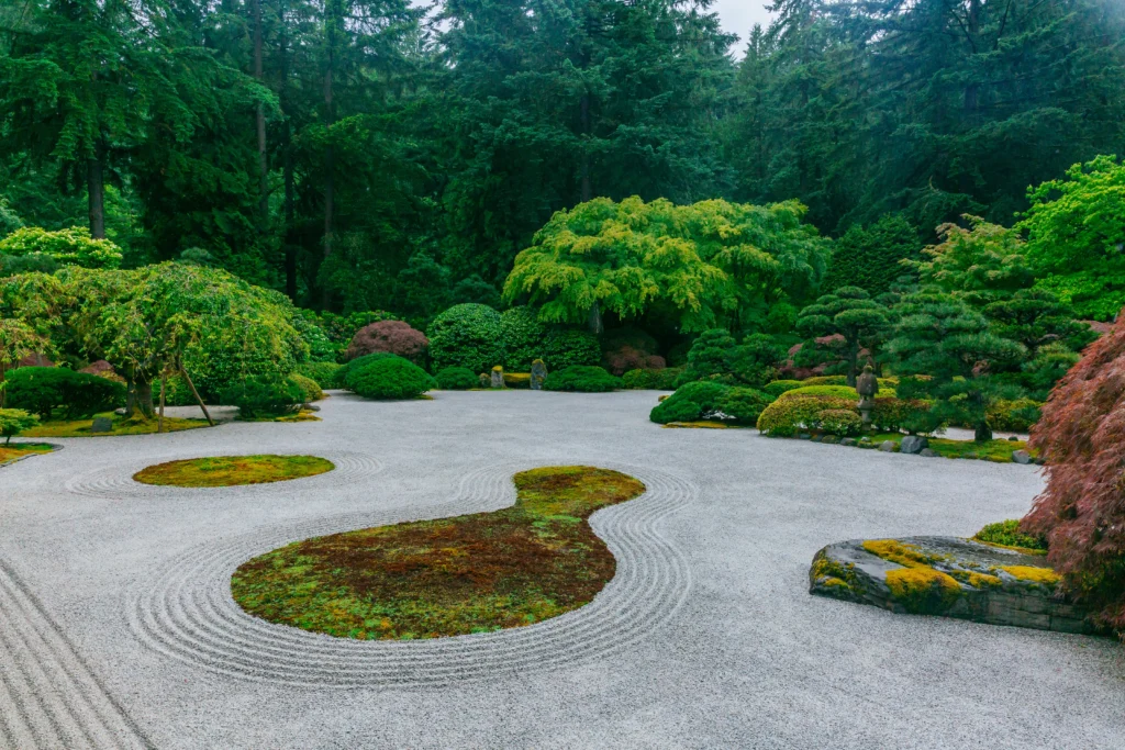 Portland Japanese Garden Oregon, USA Established: 1967 Designed by Professor Takuma Tono (Original Lead) and multiple designers