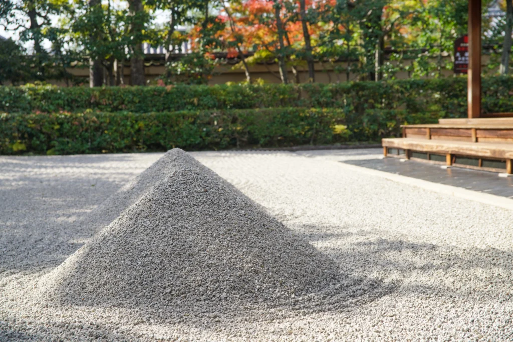 The Dry Landscape Garden (Karesansui) of Daisen-in Daitoku-ji Temple, Kyoto