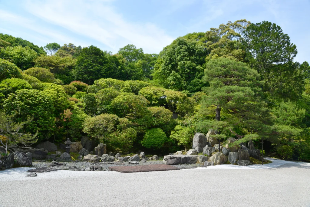 Tsurukame-no-niwa (The Crane and Tortoise Garden) Konchi-in Temple Garden, Kyoto Designed by Kobori Enshu