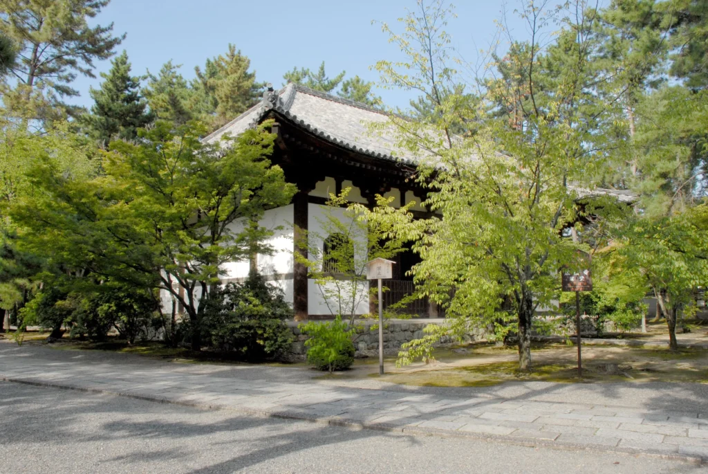 zen temple raised floor platform stone foundation traditional architecture elevation