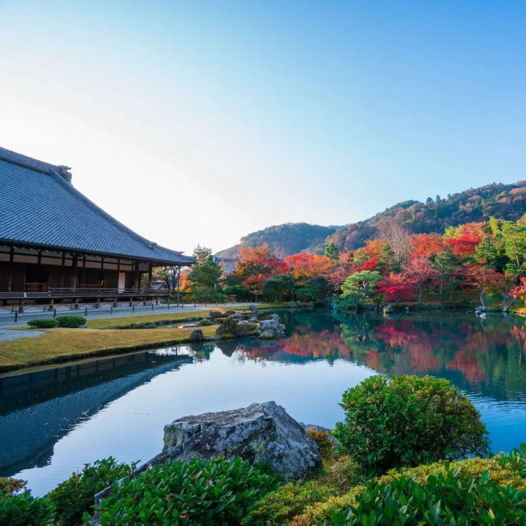 zen temple architecture traditional japanese design natural landscape integration kyoto
