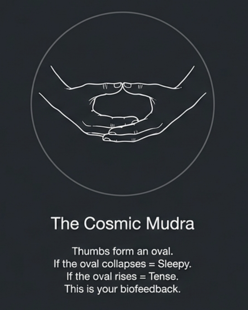 Hand Position - Cosmic Mudra
